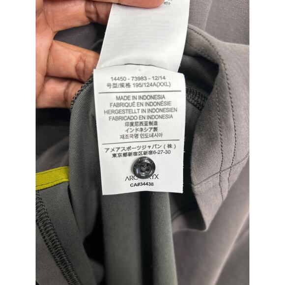 ARCTERYX MEN'S SHORT SLEEVE POLO SHIRT, SIZE XXL - Picture 4 of 6